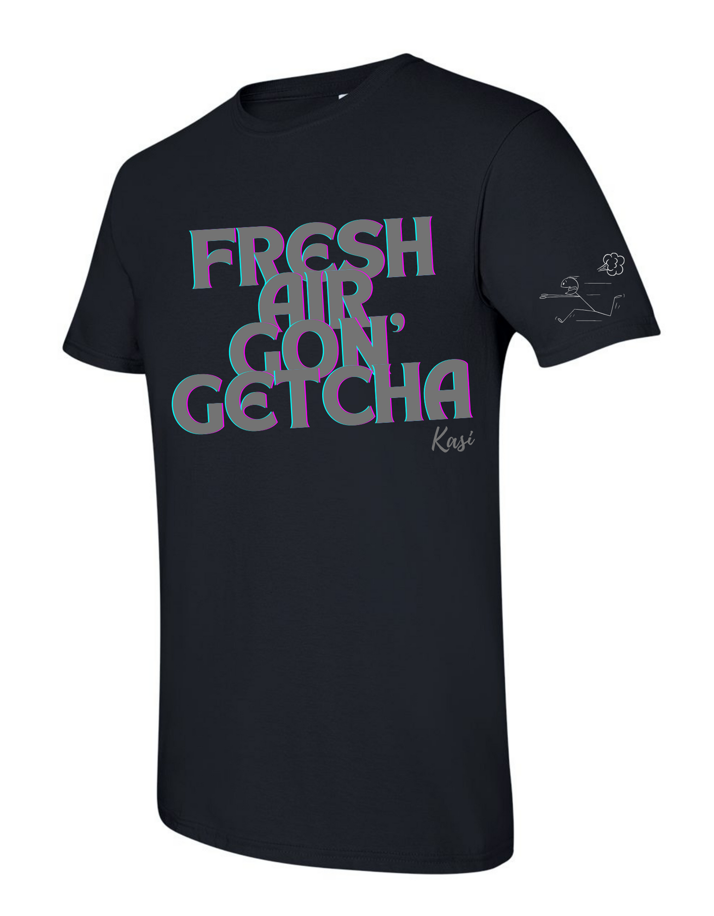 SALE!!! KASI Fresh Tee Black