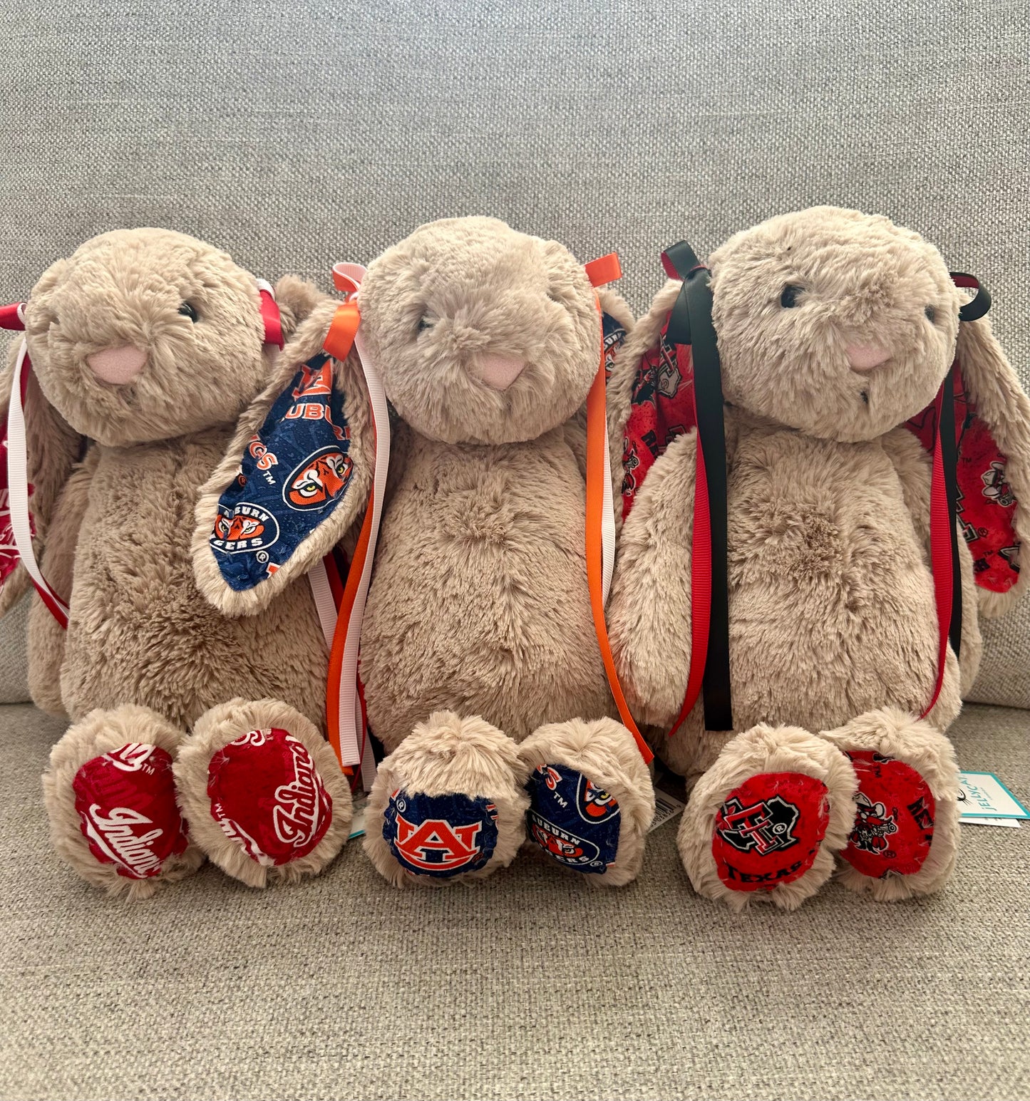 Adorable College Jellycat Bunnies 🐰