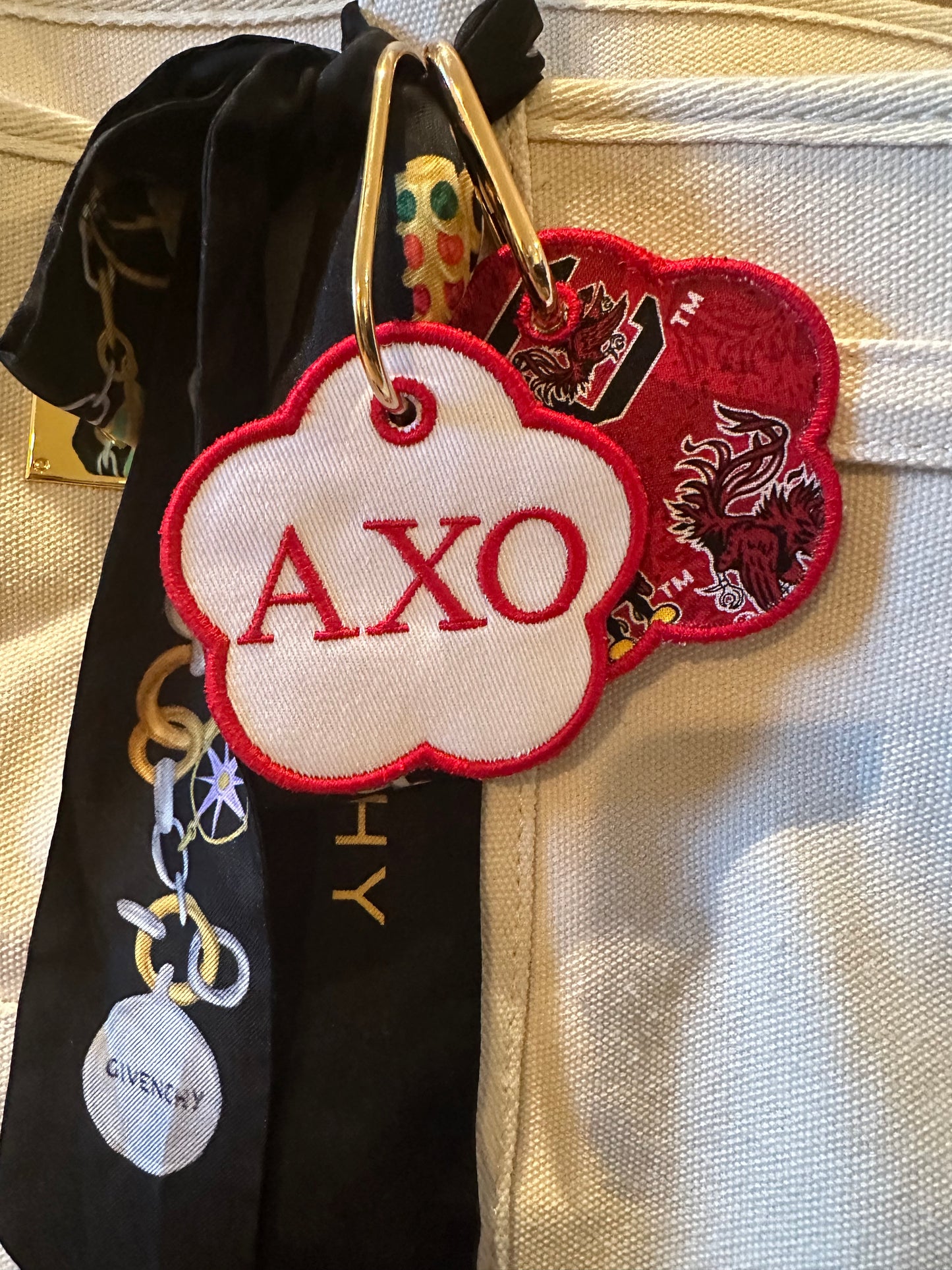 Embroidered Bag Tag