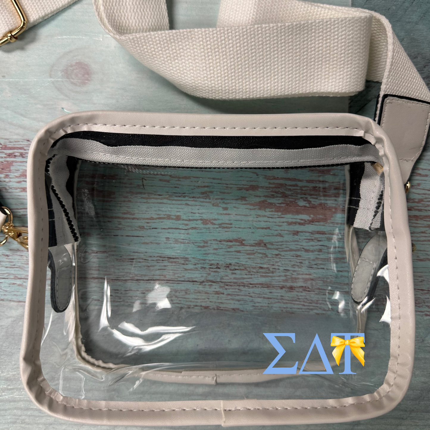 Stadium Clear Bag: Large Monogram